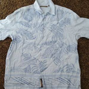 Cubavera linen shirt embroidered